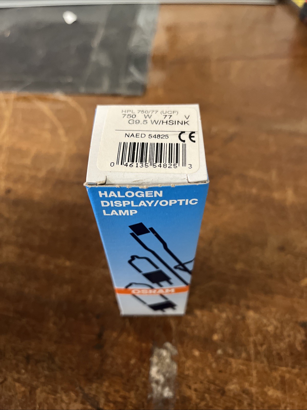 54825 Osram HPL 750/77 (UCF) HPL G9.5 Clear Halogen Lamp