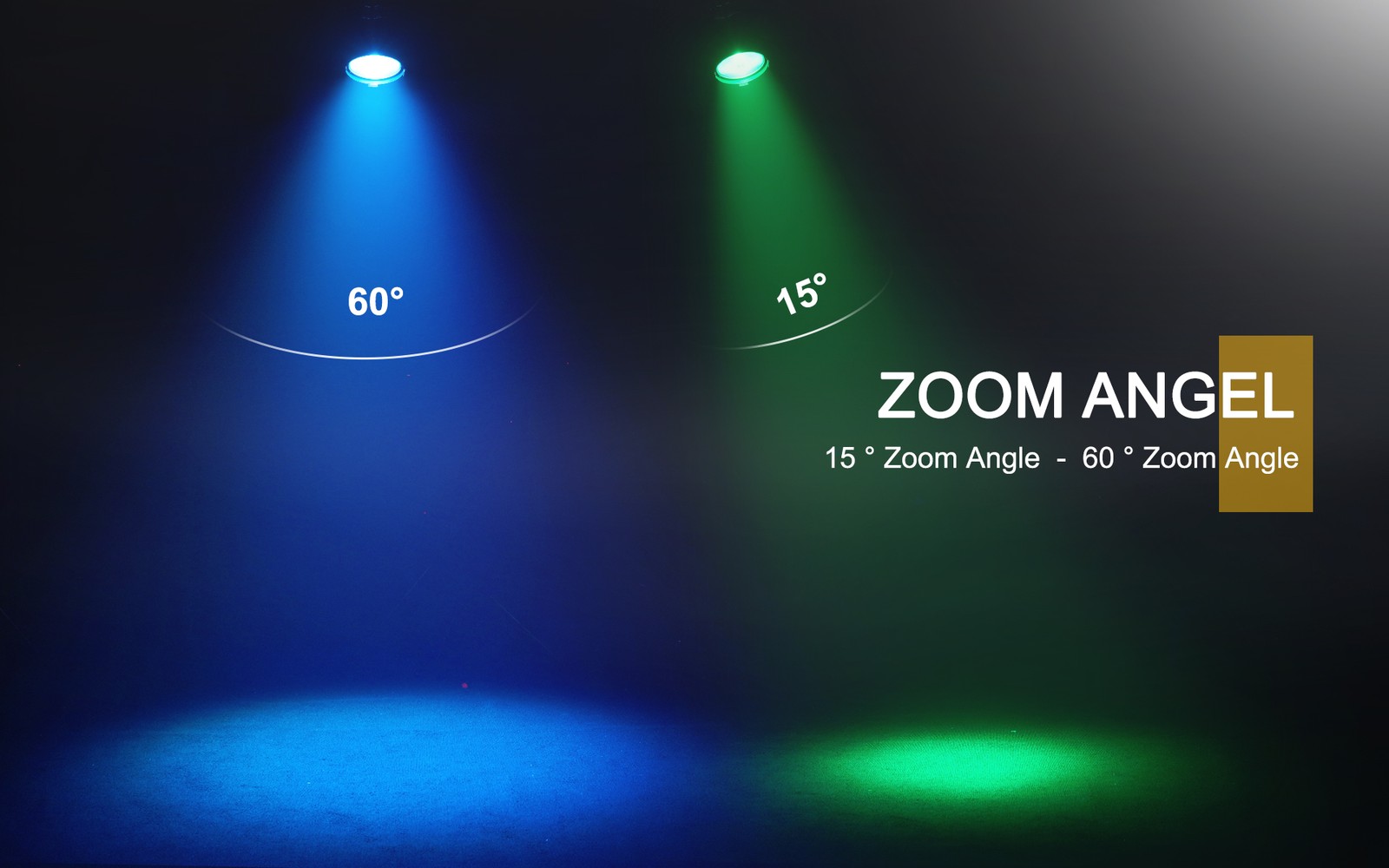 SHEHDS 350W LED Spot RGBW/RGBWAUV Zoom Spotlights With Barn Door Stage Disco DJ