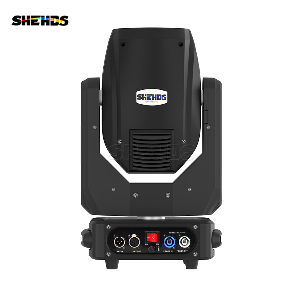 SHEHDS 2pcs Beam Moving Head Light 275W 10R Frost Rainbow with Flightcase