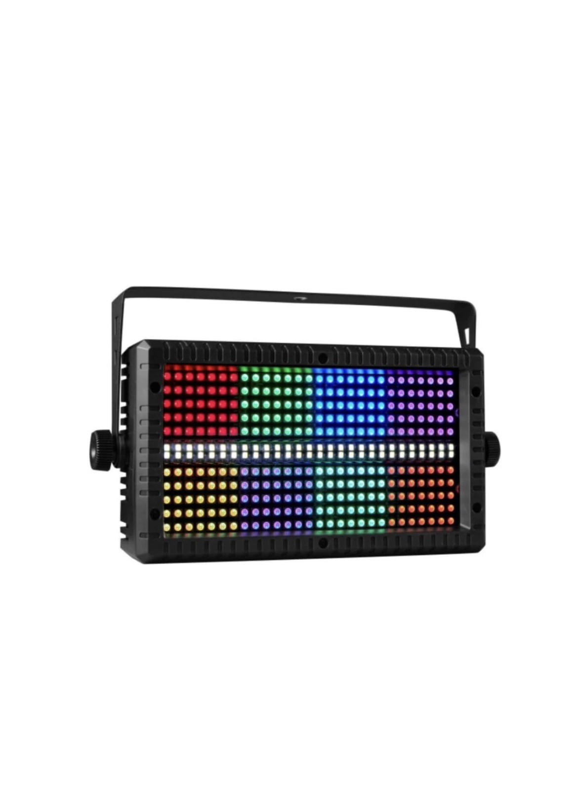 60W Mni LED Strobe RGB 3in1 8 Partition +White 8000K 4Partition DMX Super Bri…