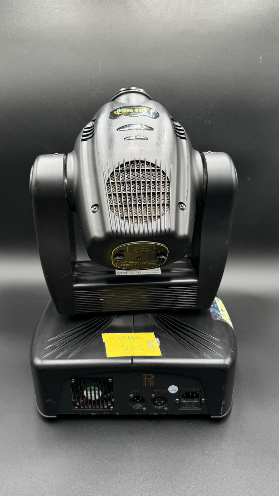 PR Lighting Pilot 150 PR-2150 Moving Head Stage Light HTI 150W DMX 120V