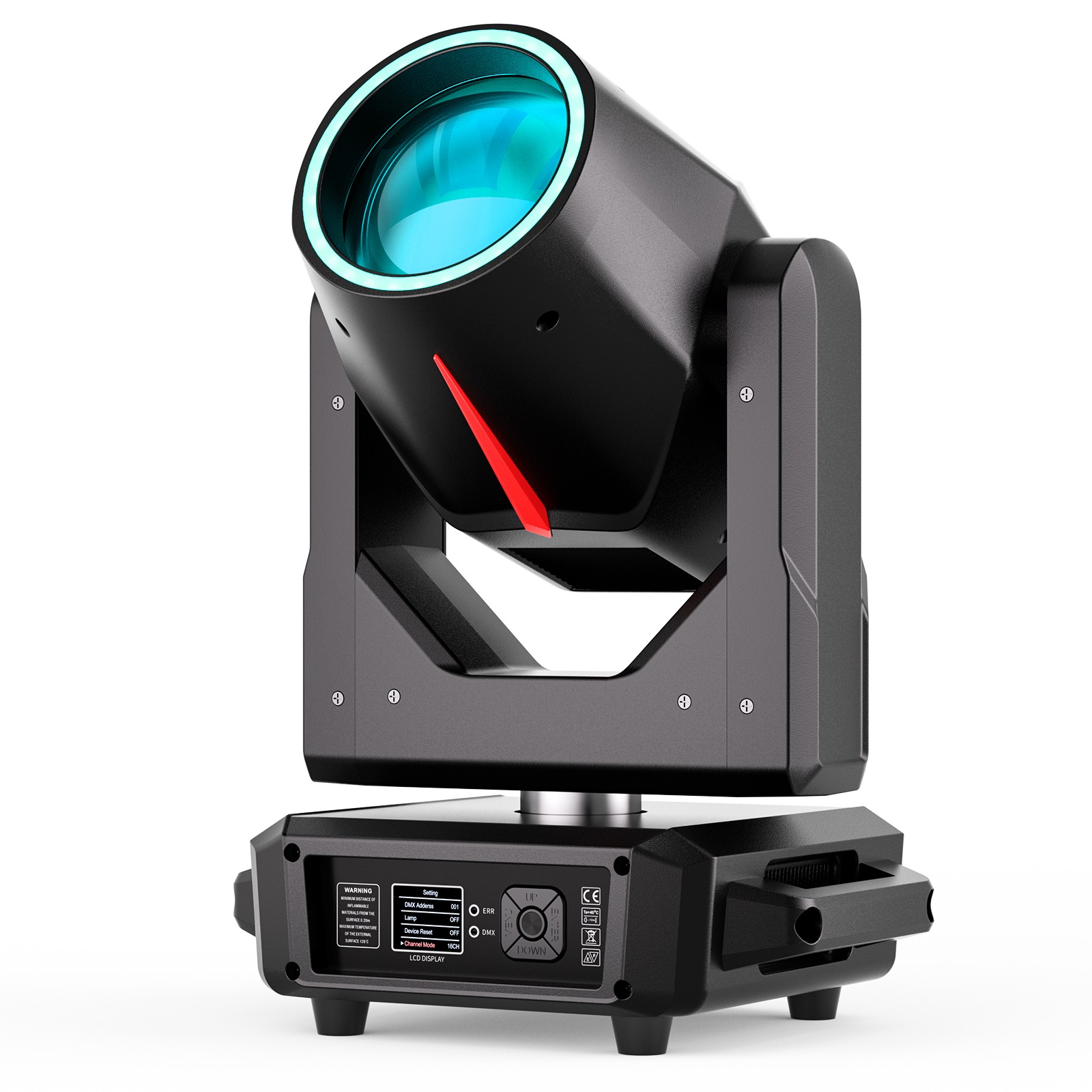 380W LED Moving Head Stage Light RGBW Gobo Beam DMX Lighting For DJ Disco Show