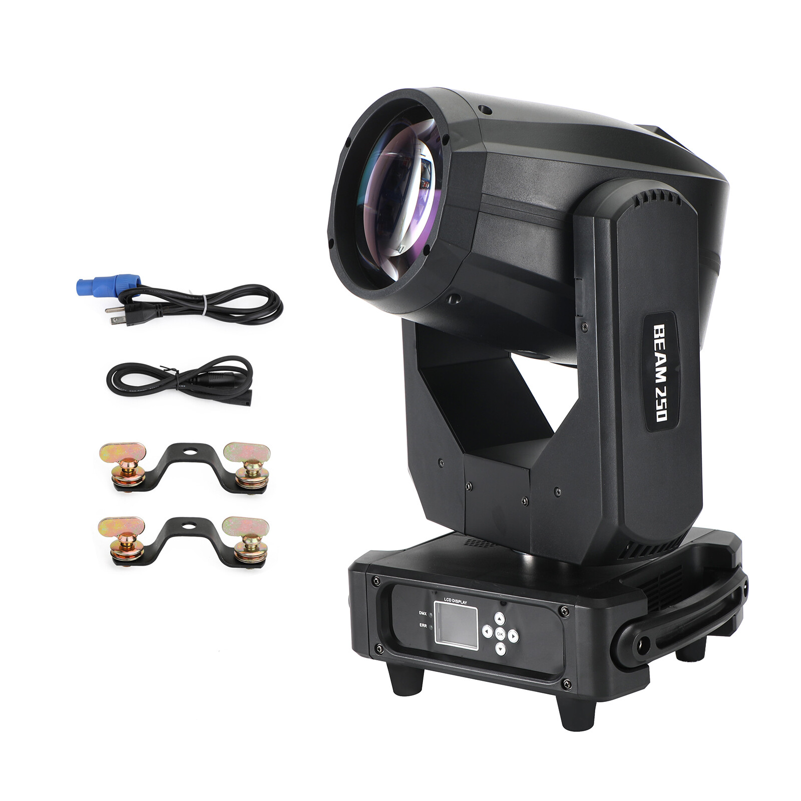 250W 8R Rainbow 3In1 Moving Head Light Double Prisms Gobo Wash Stage Lighting L3