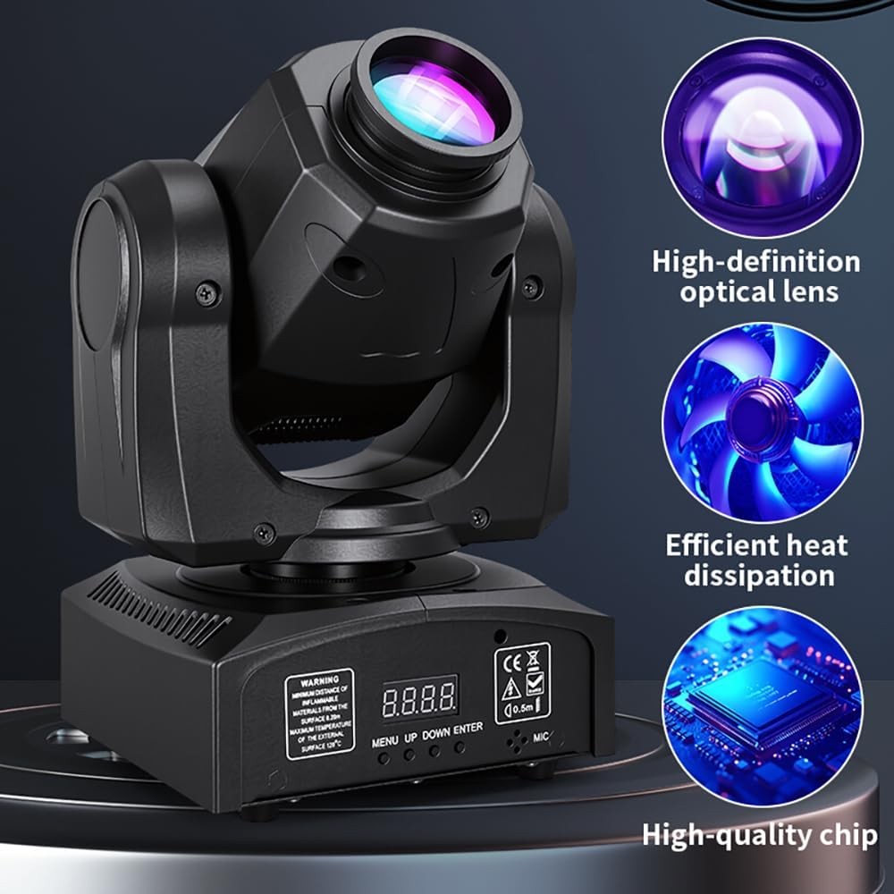 60W LED Moving Head Stage Light, DMX512 DJ Light