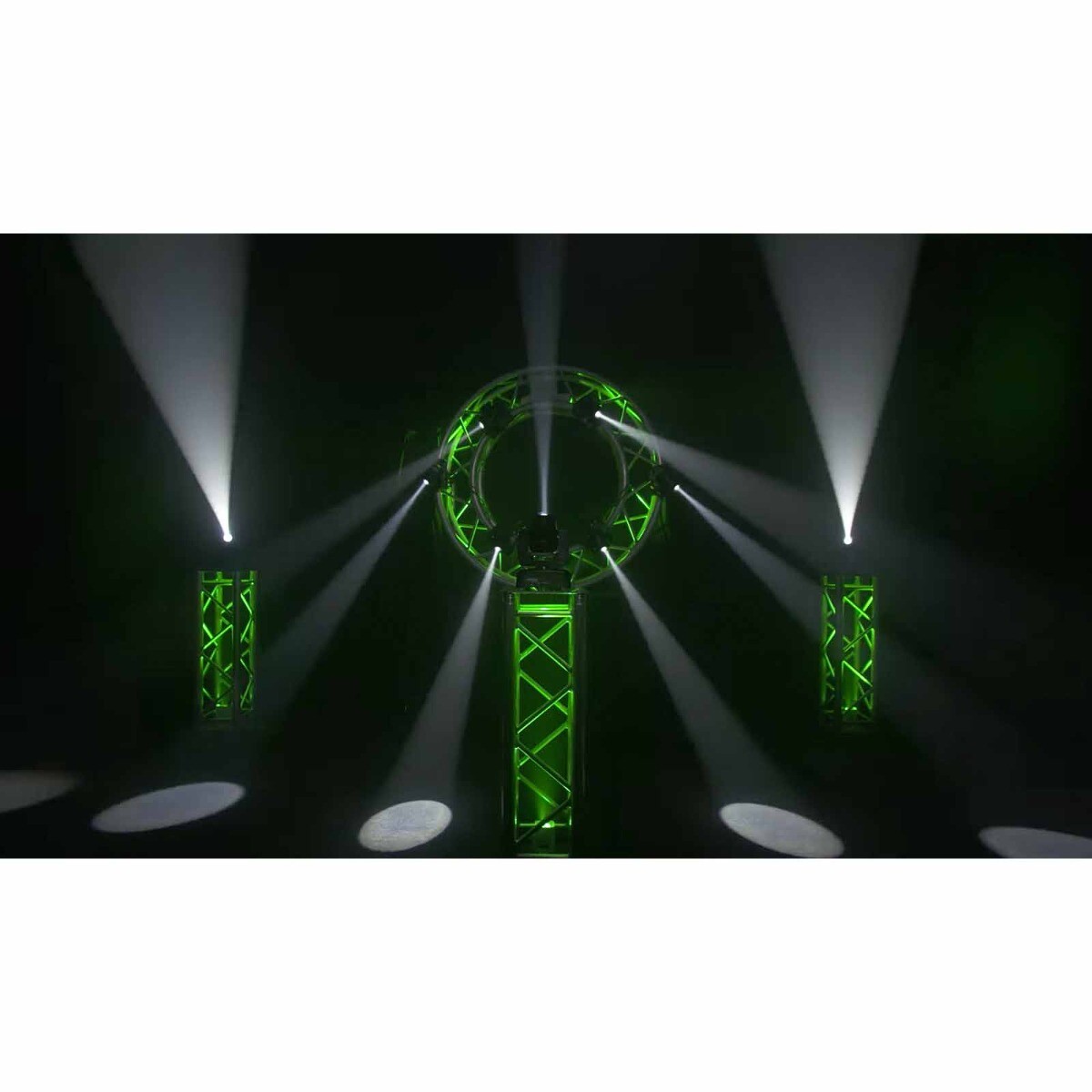 Chauvet Intimidator Spot 110 Compact LED Moving Head Beam Gobo DMX DJ Light Pair
