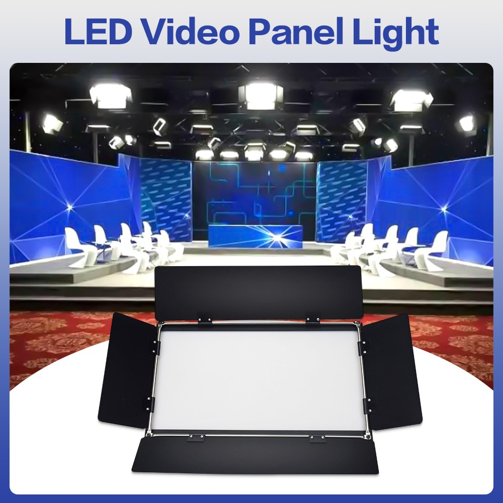 200W 423pcs Soft LED Panel Light Warm/Cool White DMX512 for Video TV Studio