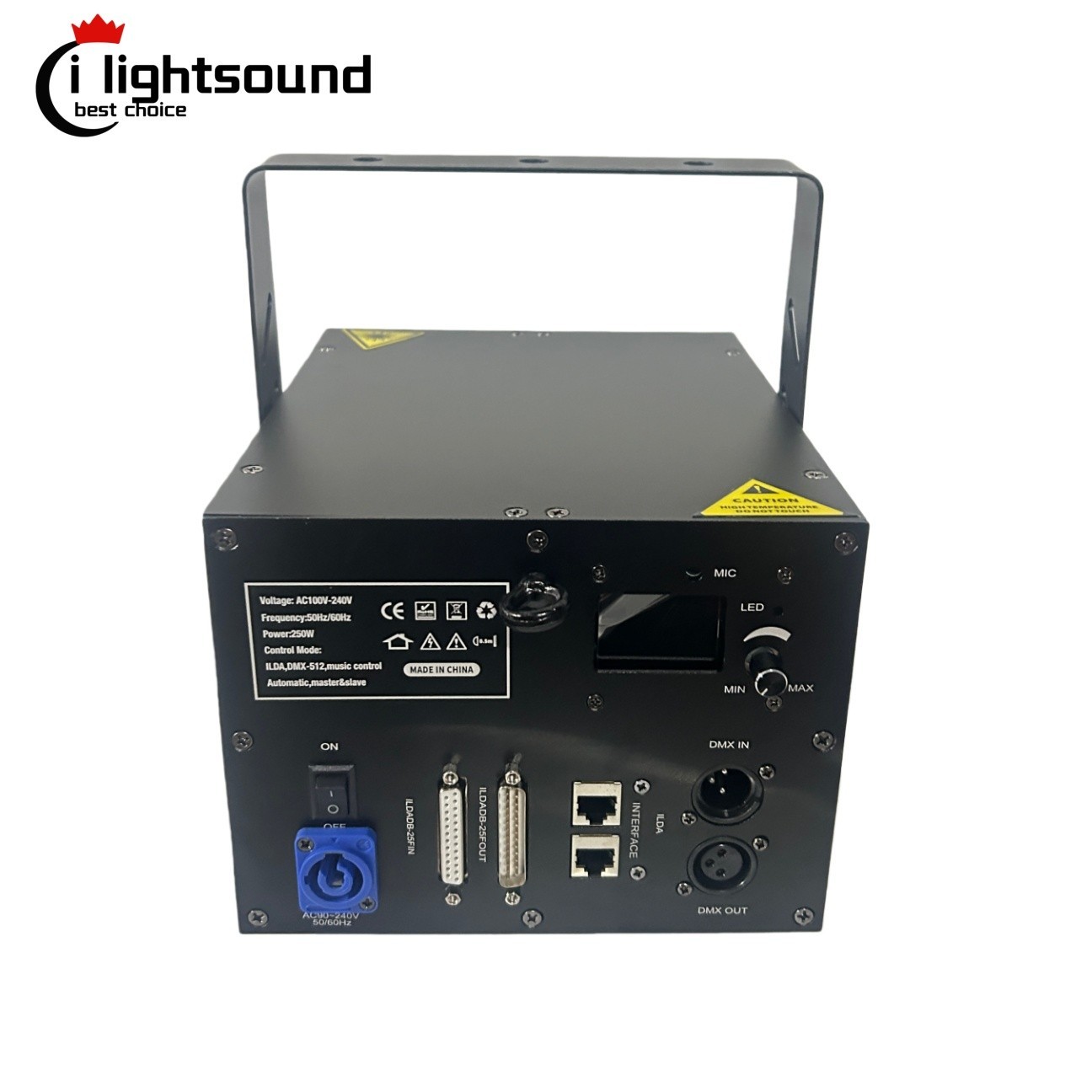 5W Laser Light RGB ILDA Animation Beam APP Control DMX512 for DJ stage light