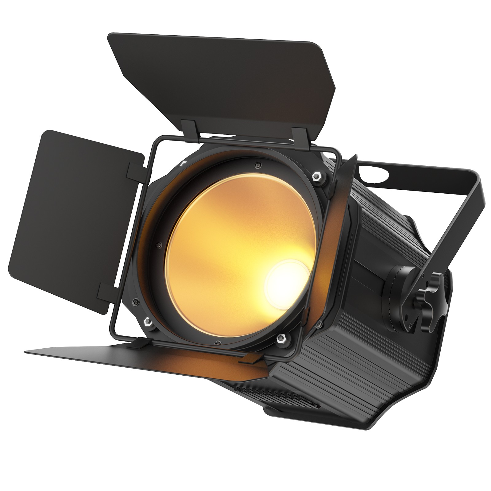 200W COB 2in1 Par Light DMX512 Bar DJ Disco Party Stage Lighting with Barn Door
