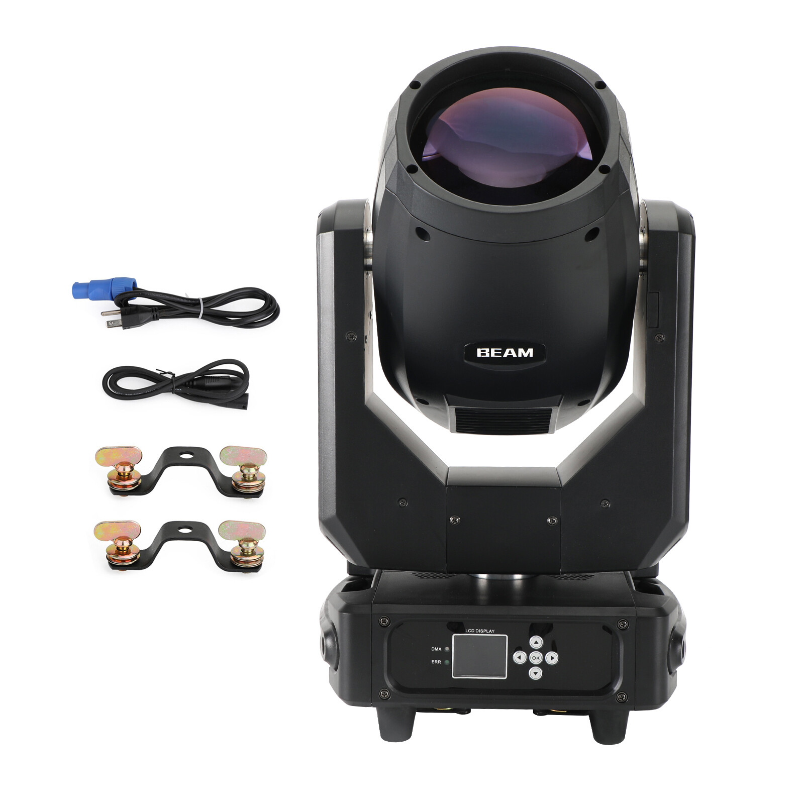 250W 8R Rainbow 3In1 Moving Head Light Double Prisms Gobo Wash Stage Lighting EP