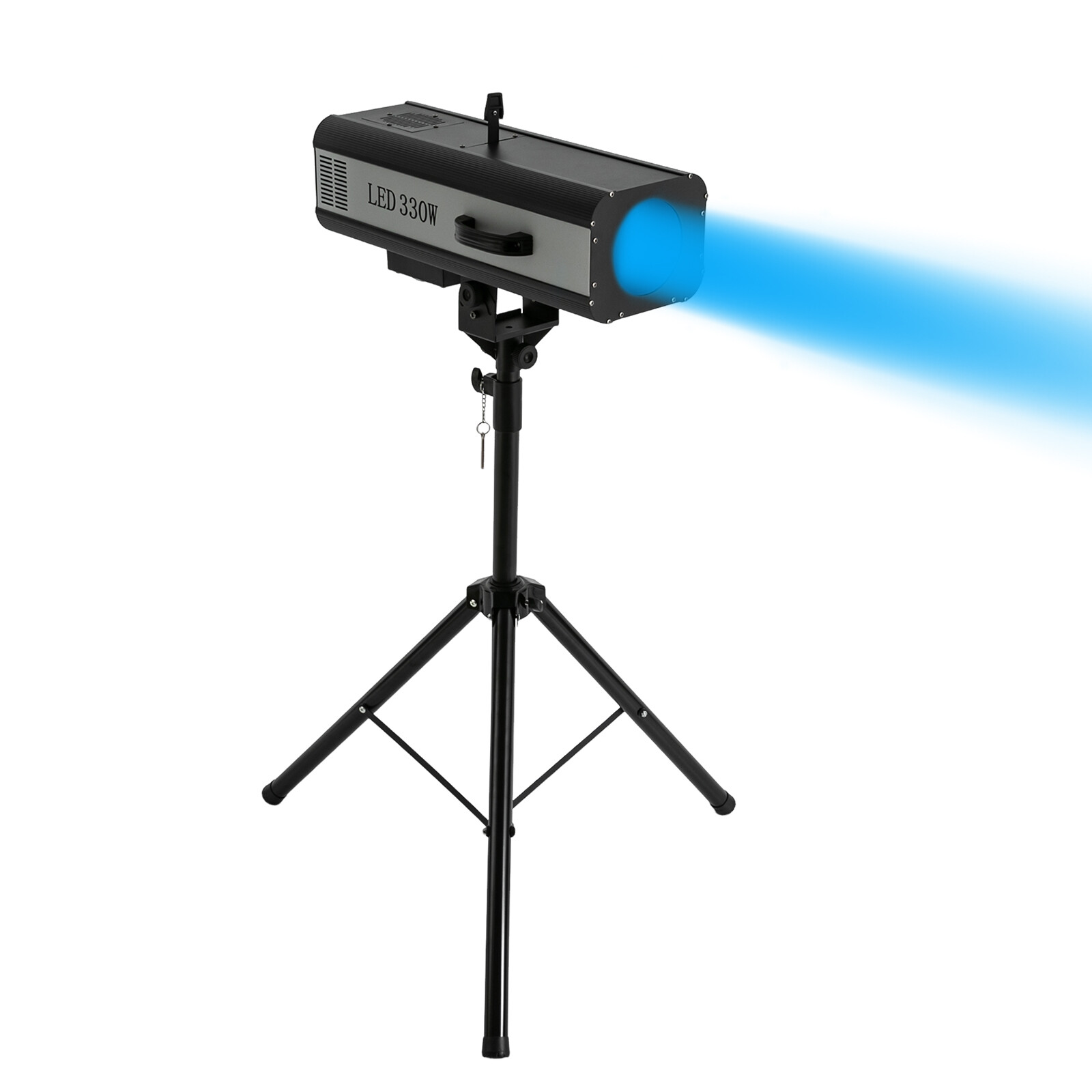 330W RGBW Stage Spotlight LED Follow Spot Light Beam DJ Disco Light w/Tripod