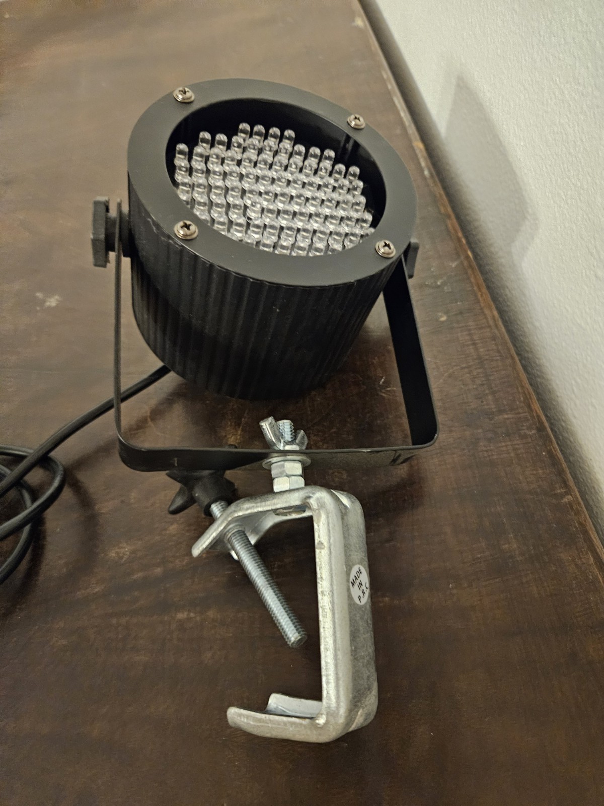 4.5 inch LED Stage light, Multi color, DMX in/out. Working condition