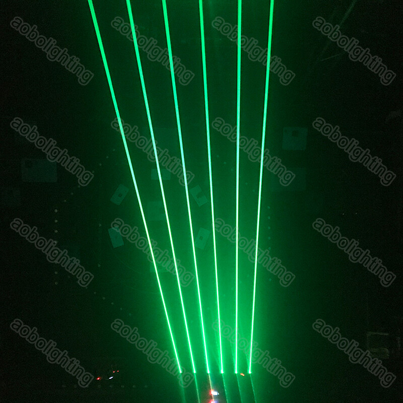 RGB Full Color Bar Laser 500mWx6 beam moving head lights Fat beam Stage Lights