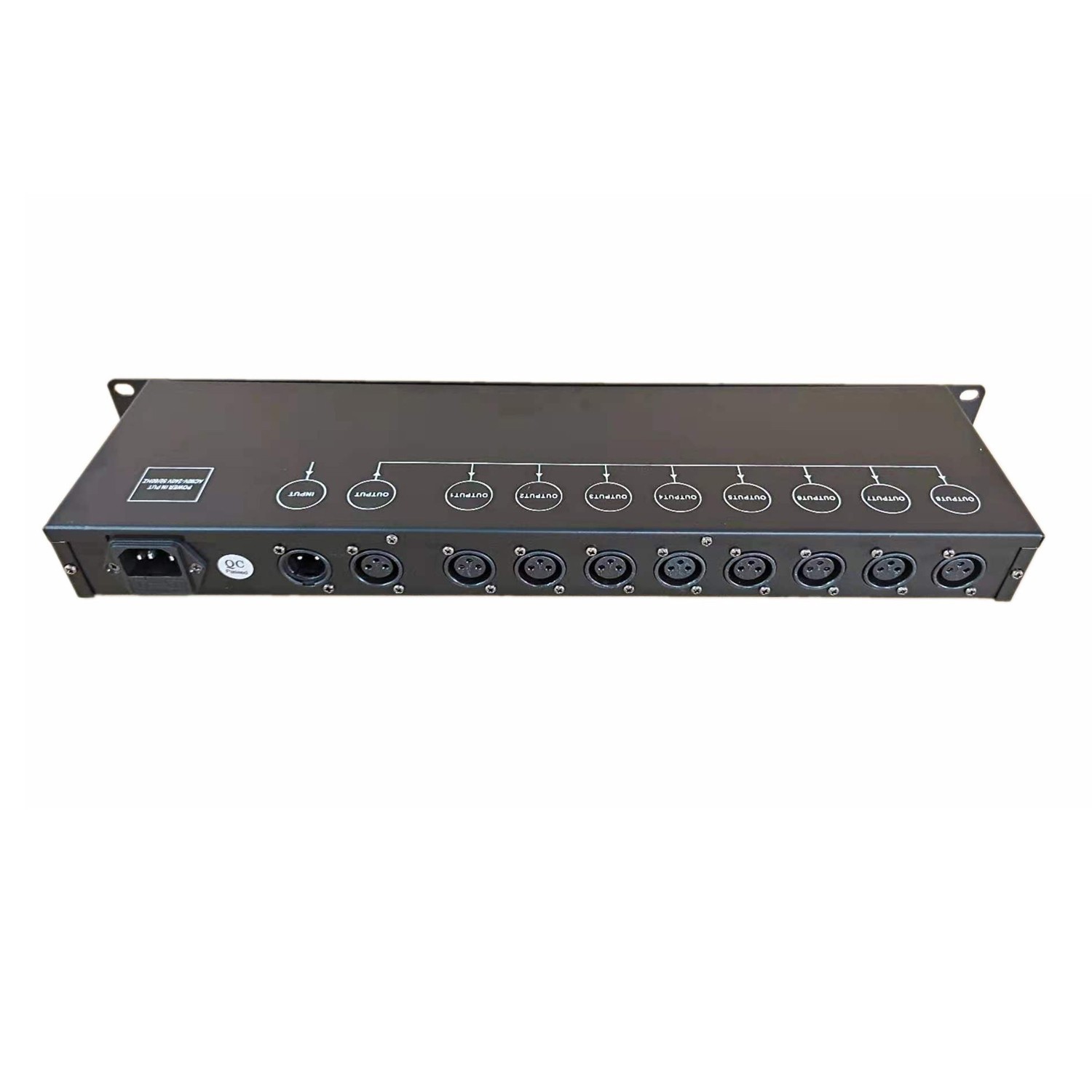 8CH DMX Distributor Splitter DJ Disco Stage Light Console Controller DMX 512