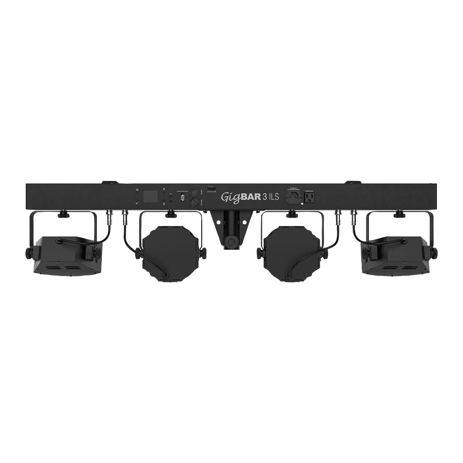 Chauvet DJ GigBAR 3 ILS 3-in-1 Derby Par Strip Effect Lighting System w Stand