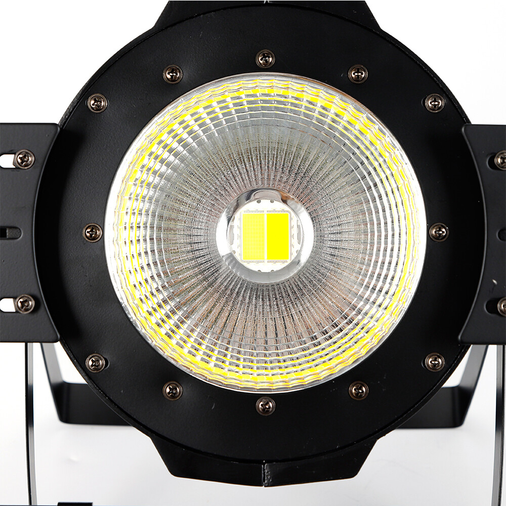 200W LED Stage Par COB Light Cool Warm Nature White DMX512 Disco / Panel Option