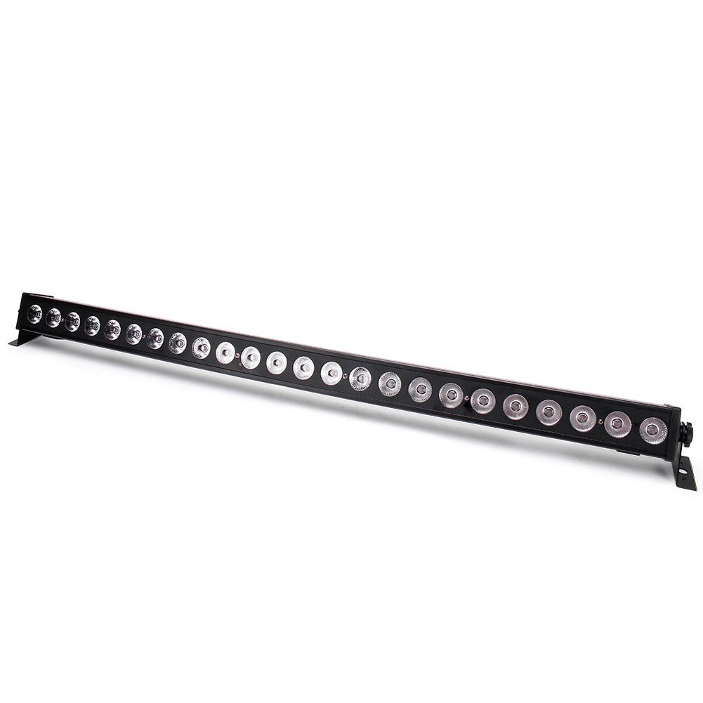 120W 24LED RGBWA Wall Wash Stage light Bar Color Mixing DMX DJ Party Disco Light