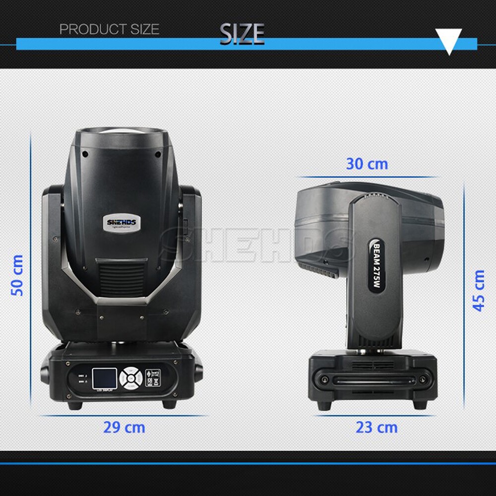 230W 7R/ 275W 10R / 350W 17R Beam Moving Head Light Disco Party Show Or Case