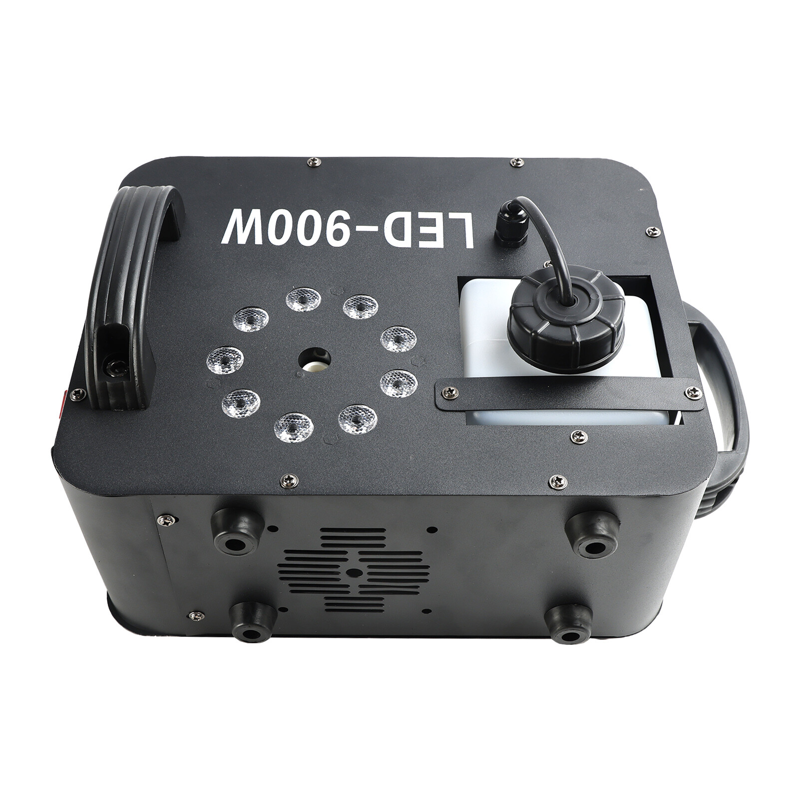 900W RGB LED Light Smoke Fog Machine DMX Stage Fogger DJ Spray Smoke Effect E4