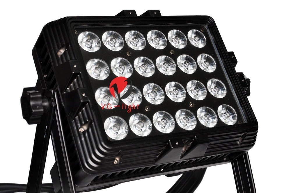 4pc/24x18W 6IN1 Waterproof Stage Light LED Floodlight IP65 City Color Wash Light
