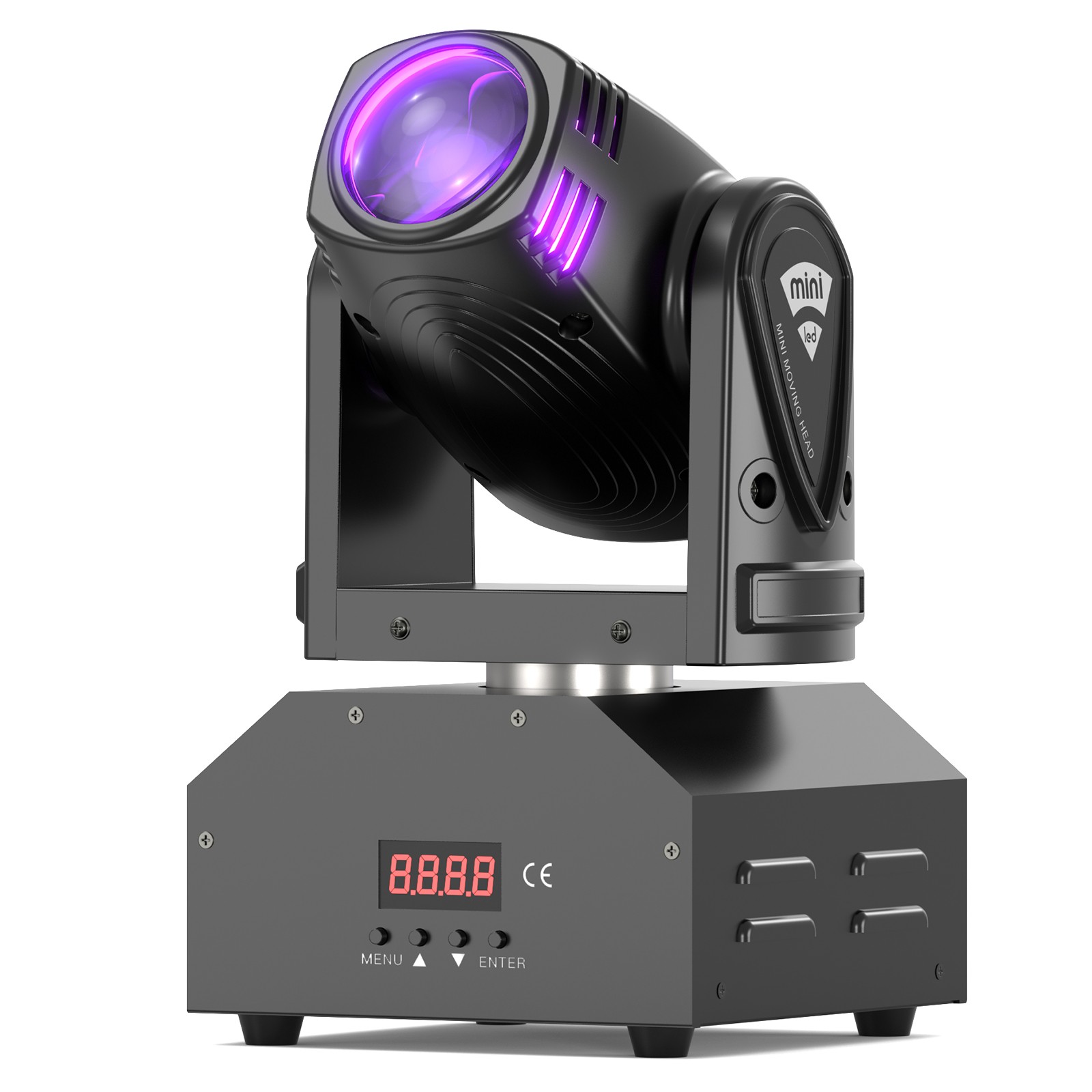 1PC LED Moving Head Light RGBW Beam Stage DMX Spot Lighting DJ Disco Club Party