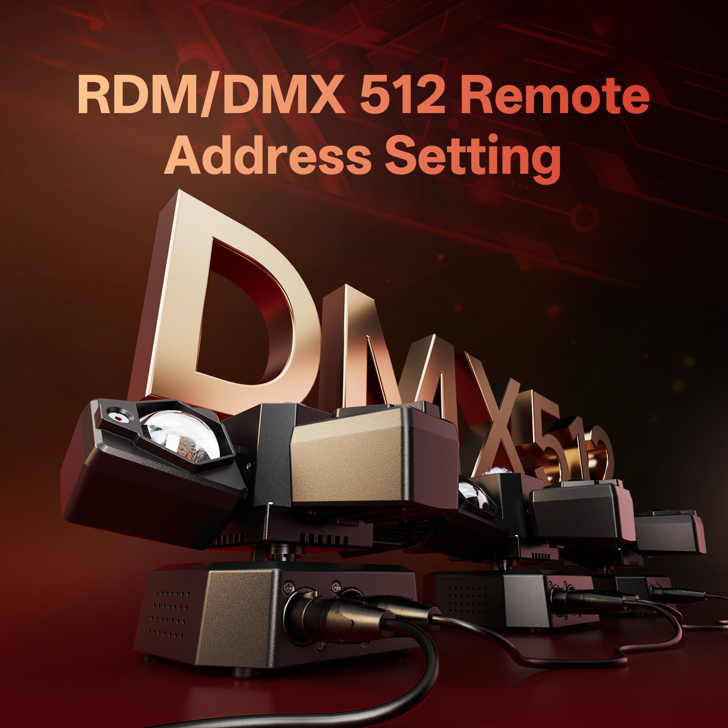140W 4 Arms LED Laser Beam Moving Head Light DJ Lights DMX512 Stage Effects RGBW