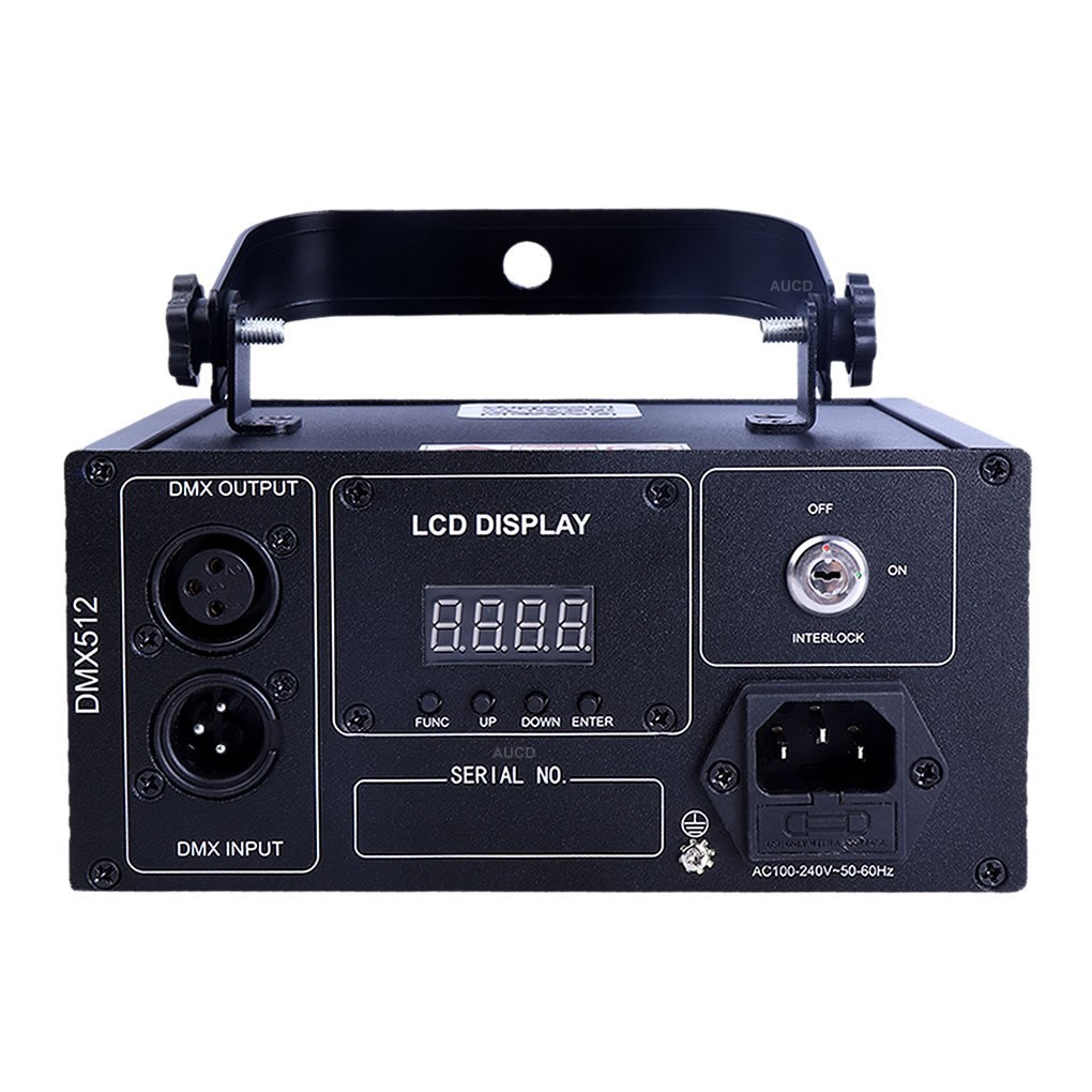 3W Laser Lights Stage Projector RGB iOS Android App Animation DMX DJ Party Show
