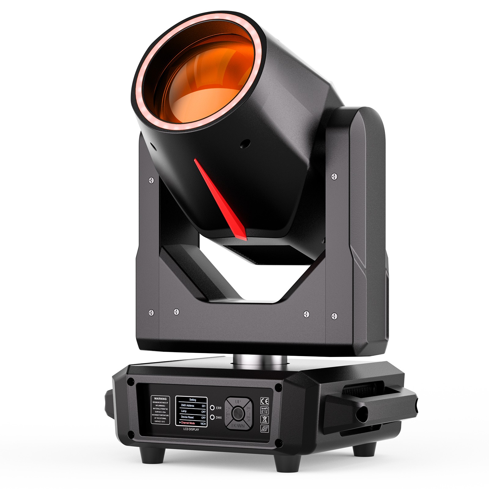 380W LED Moving Head Stage Light RGBW Gobo Beam DMX Lighting For DJ Disco Show