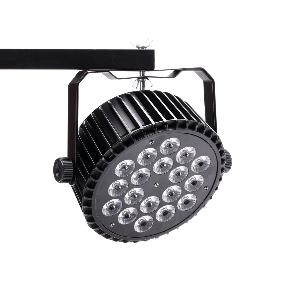 2PCS U`King 200W DMX RGBW 18 LED Par Stage Lights DJ Party Disco Show Lighting