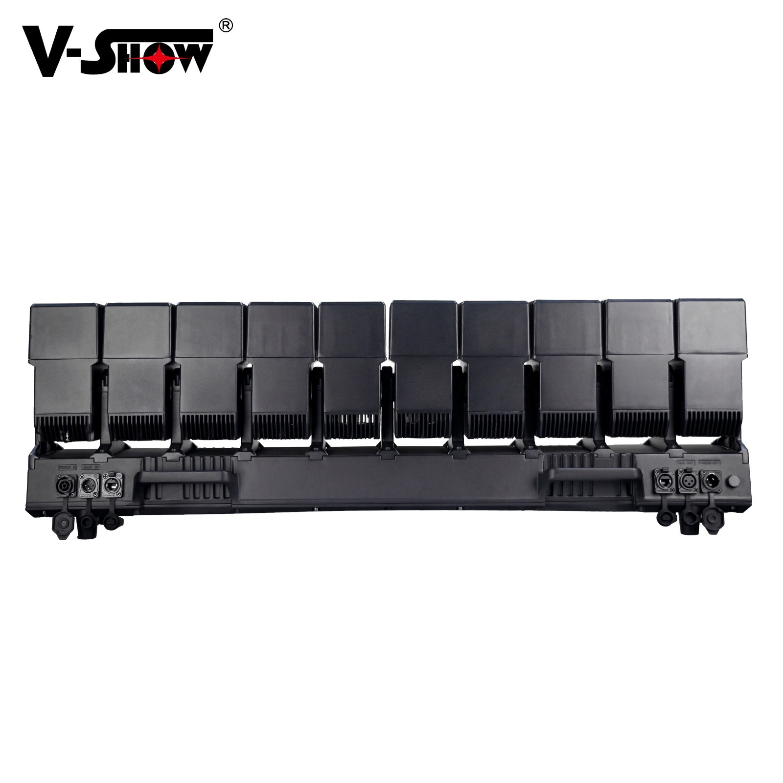 VSHOW W1060 Wave Line IP65 10pcs 60W RGBW 4in1 Moving bar zoom with strobe lines