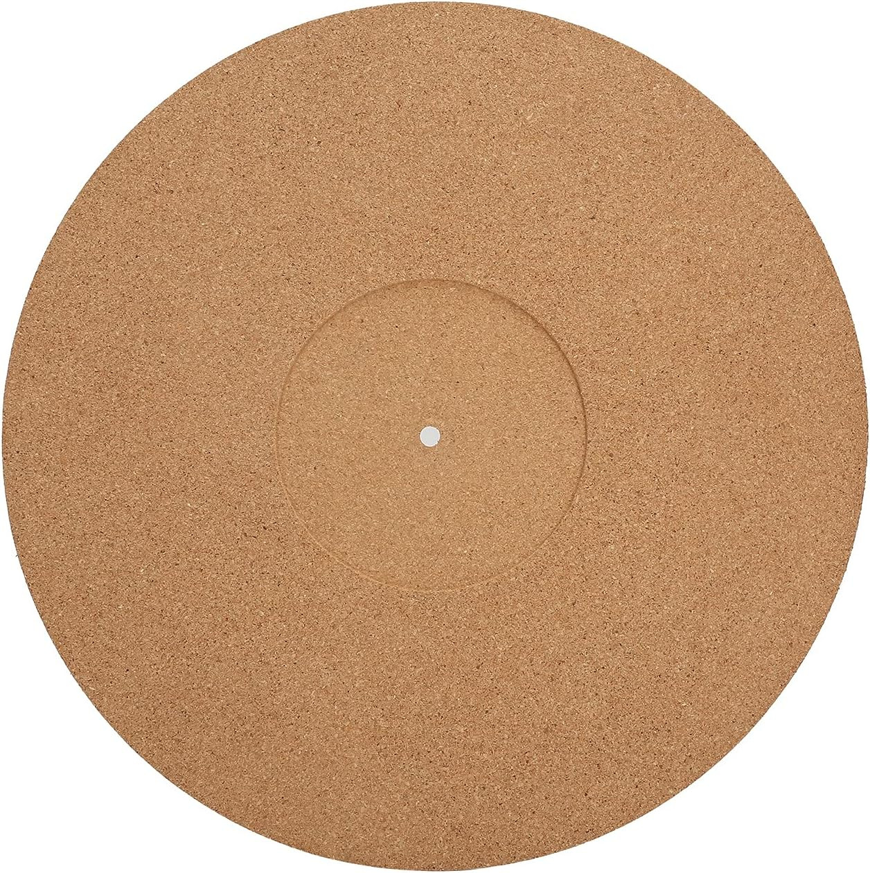 Turntable Slipmat Mat, Record anti Static Vibration Cork Non Slip Thick Vinyl Pl