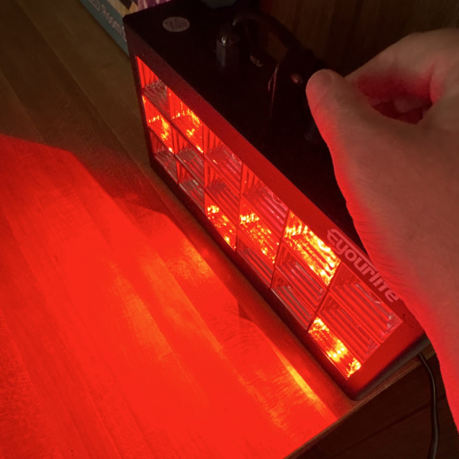 Eyourlife LED RGB Effect Light, Multicolor Color Mixing, Sound Control