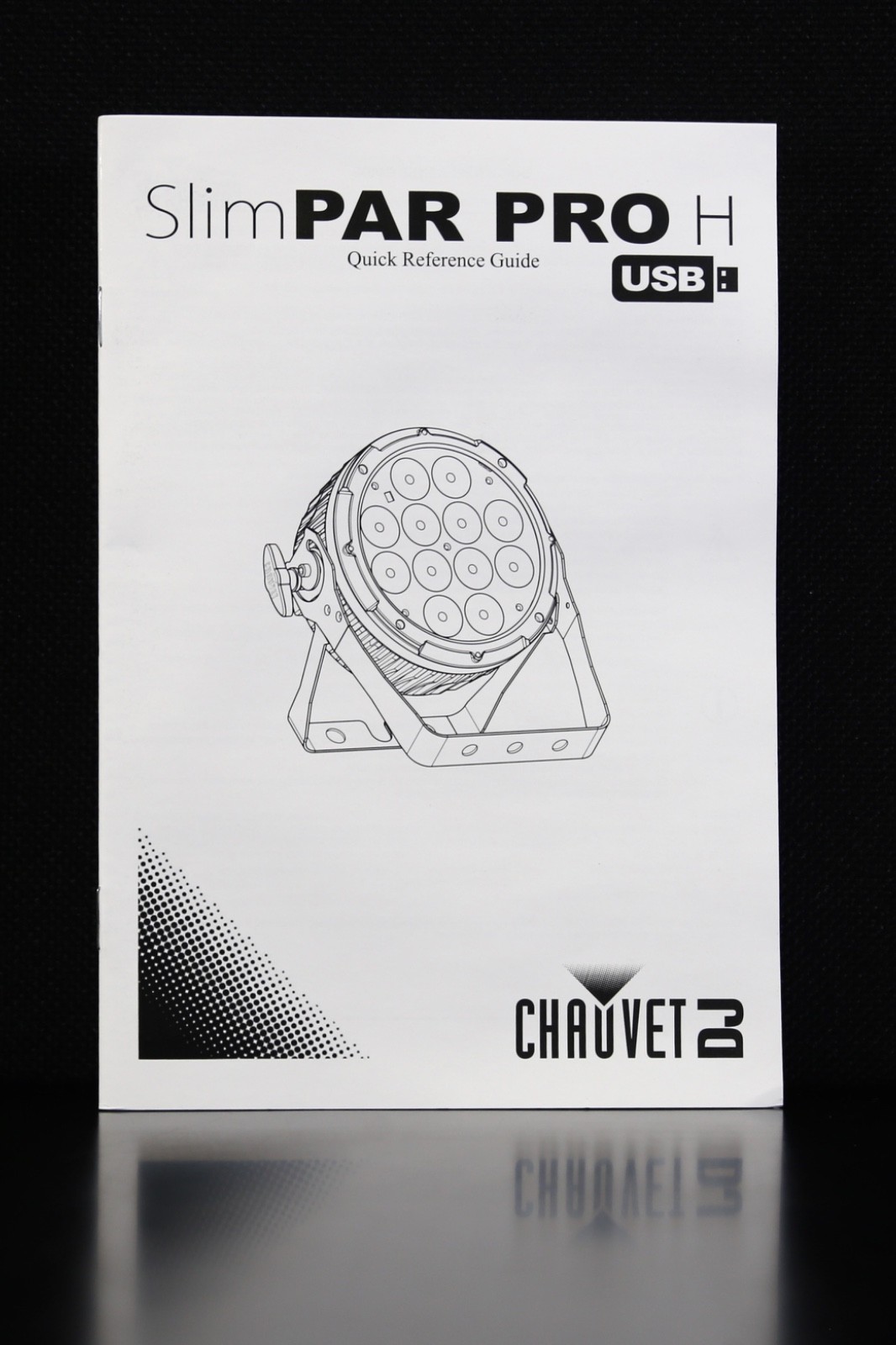 Chauvet DJ SlimPAR Pro H USB LED PAR Wash Light White RGBAW+UV DMX OPEN BOX