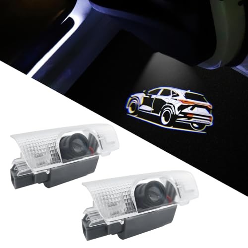 2 PCS LED Car Door Logo Lights Compatible for Courtesy NX350 2022-presnet car