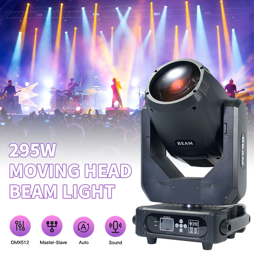 2X 295W Sharpy Beam Light 295 9r Wide Prism Moving Head Light for DJ Disco Stage