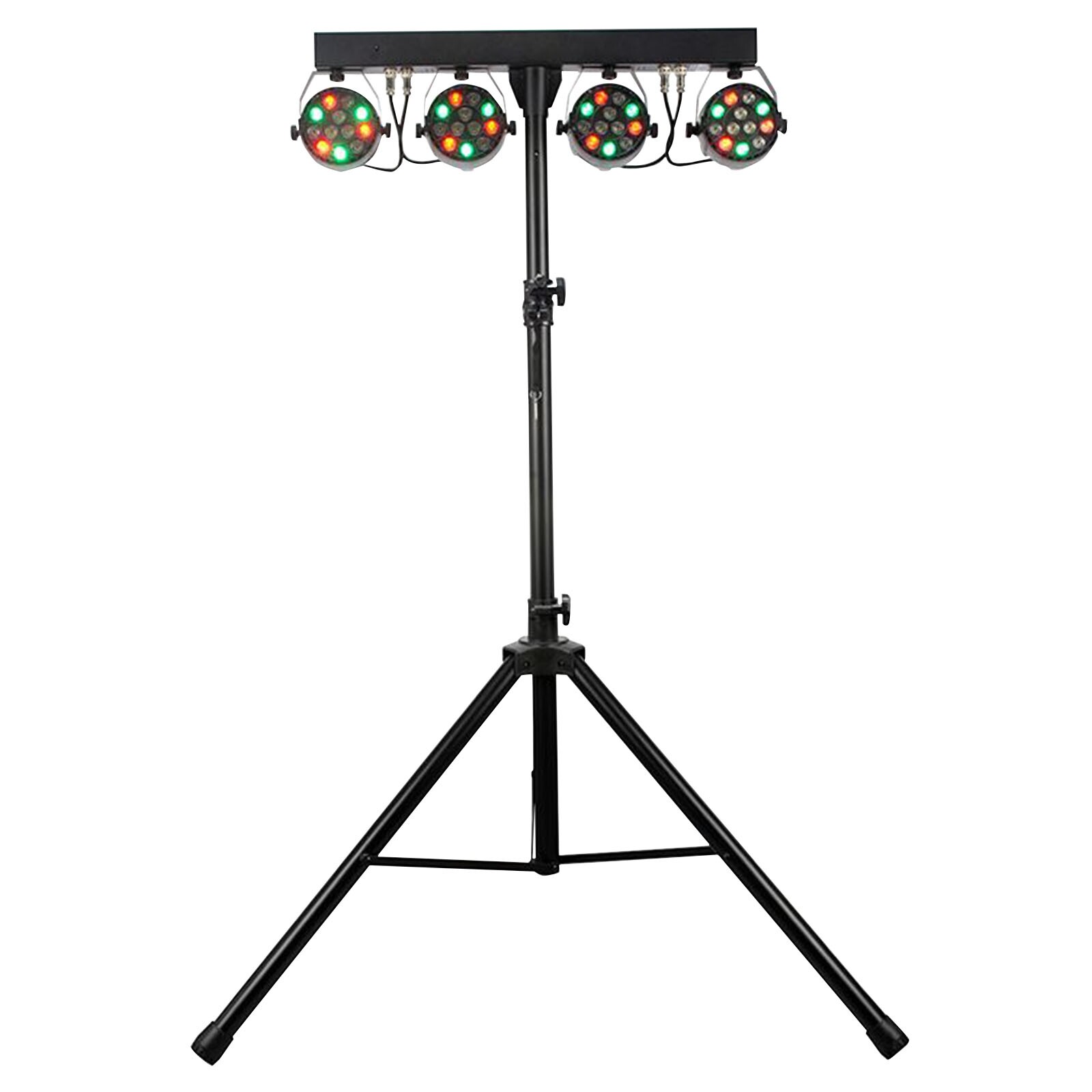 Eliminator Lighting Mini Par Bar Portable LED Par Can Effect Lighting System …