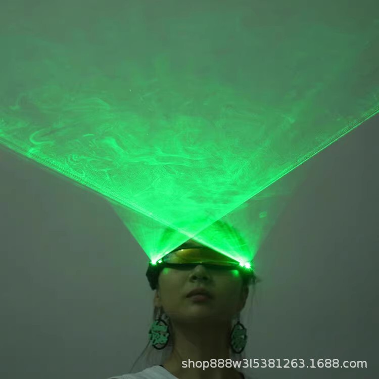 LED Laser Glasses Lighting Music Bar Stage Show DJ Nightclub Party Dancer Prop