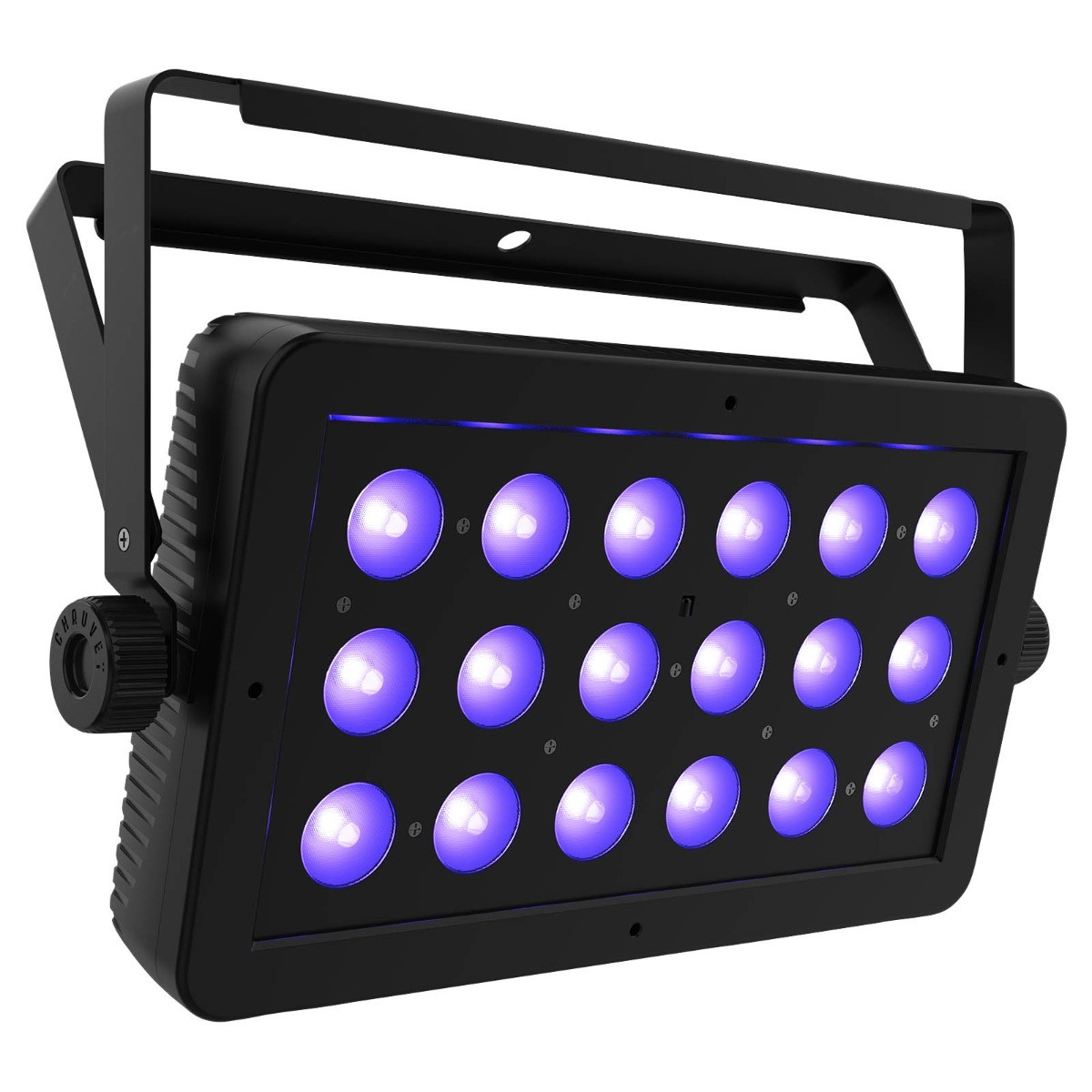 Chauvet DJ LED Shadow 2 ILS Blacklight UV Panel Wash Light Fixture w Case