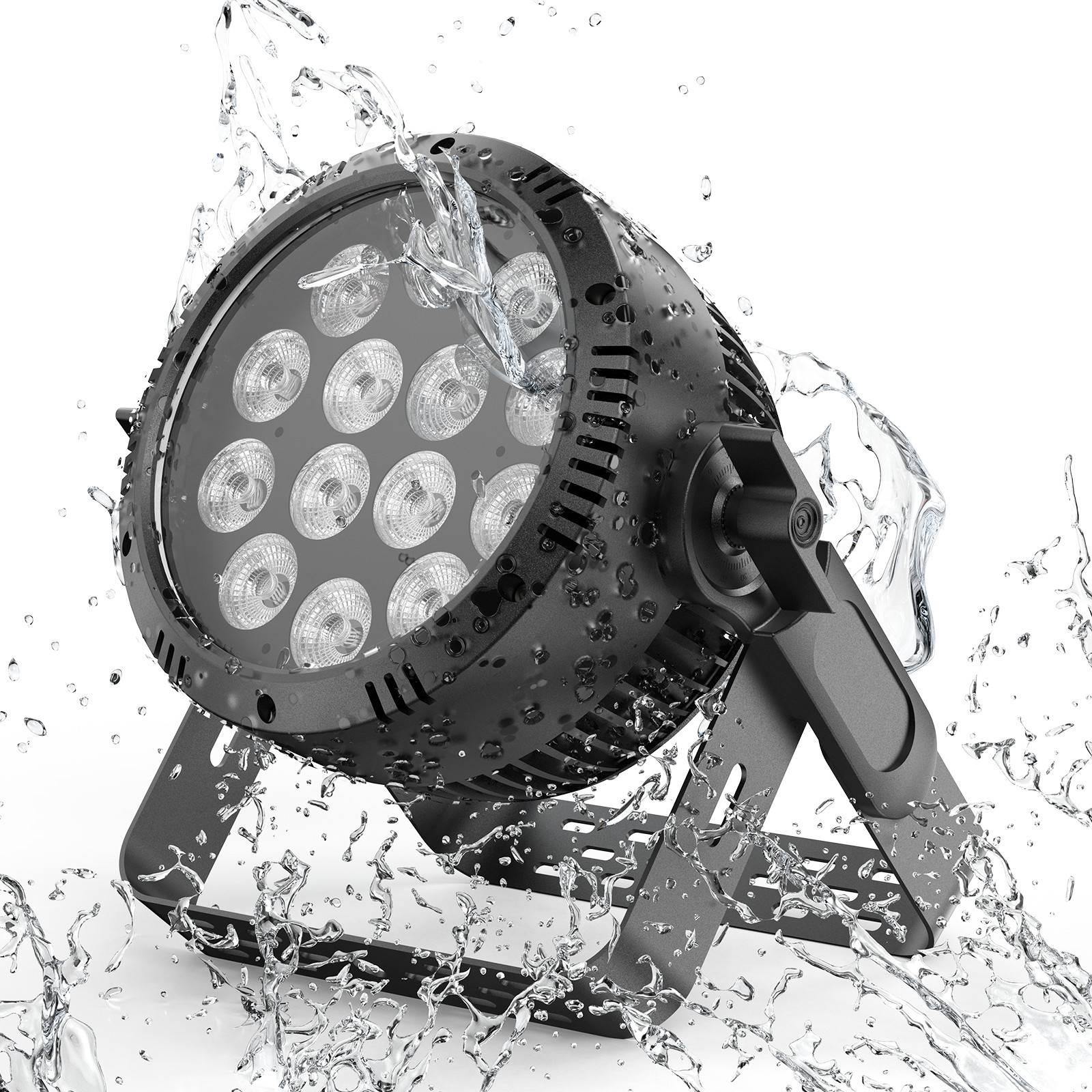 250W Aluminum RGBW LED Par Light IP65 Waterproof Outdoor Indoor Use Disco Show