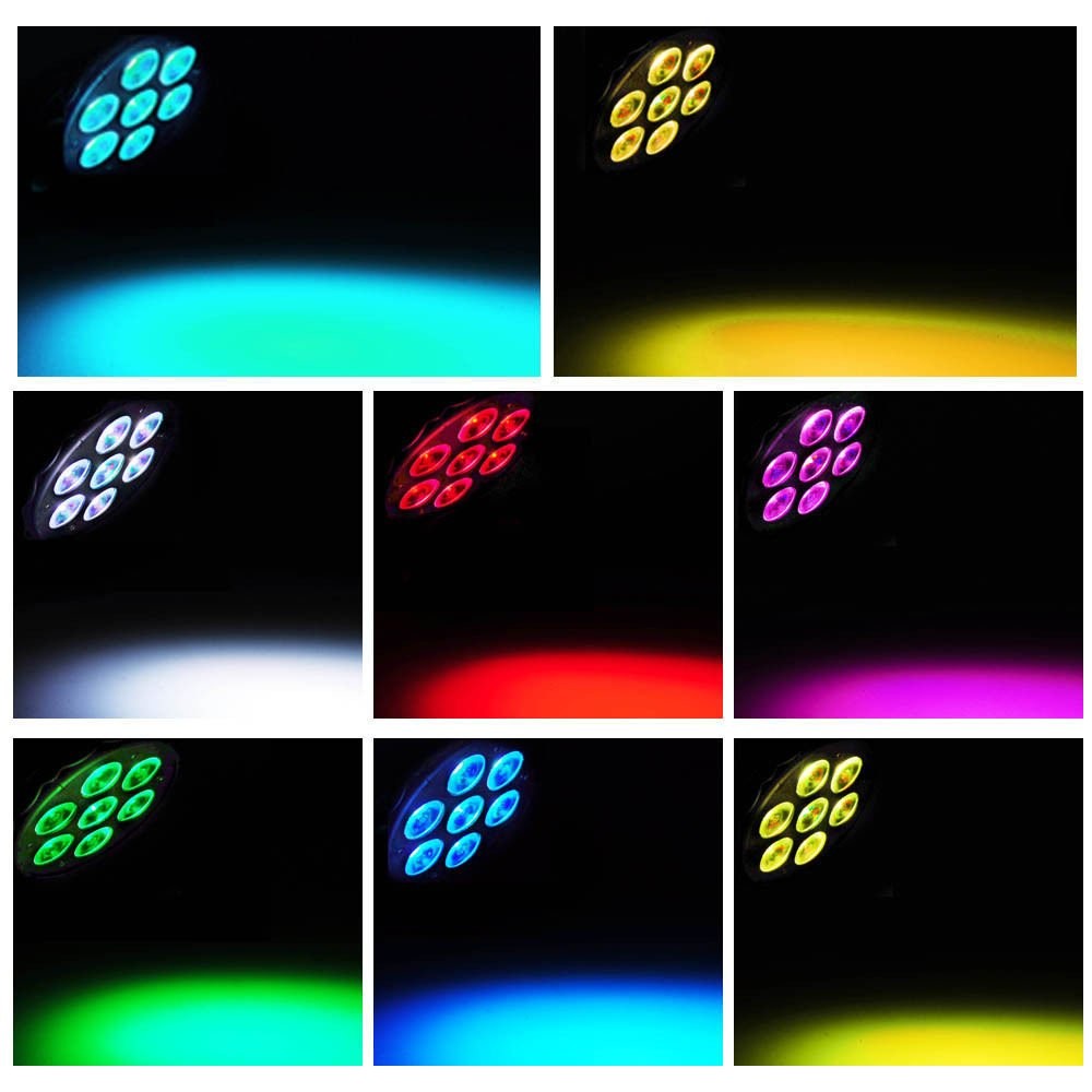 Moving Head Light 7 x 10W LED 4 in 1 RGBW Stage Lighting DJ Lights
