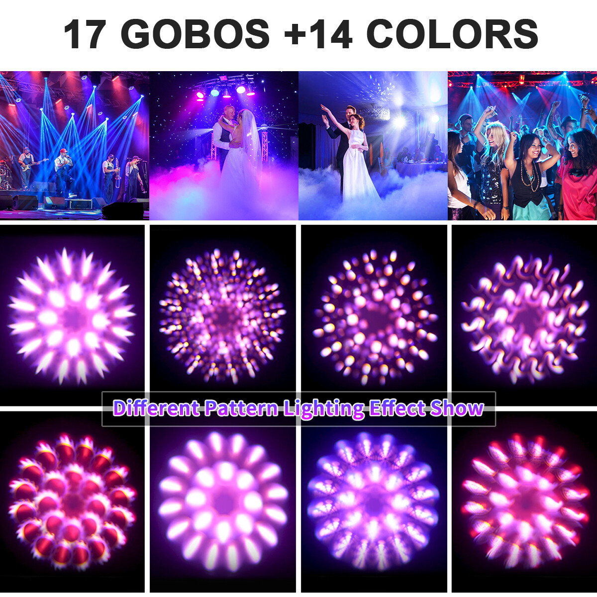 2Pack Sharpy 7R 230W Spot Moving Head Light Strobe Rainbow Effect w/Flight Case