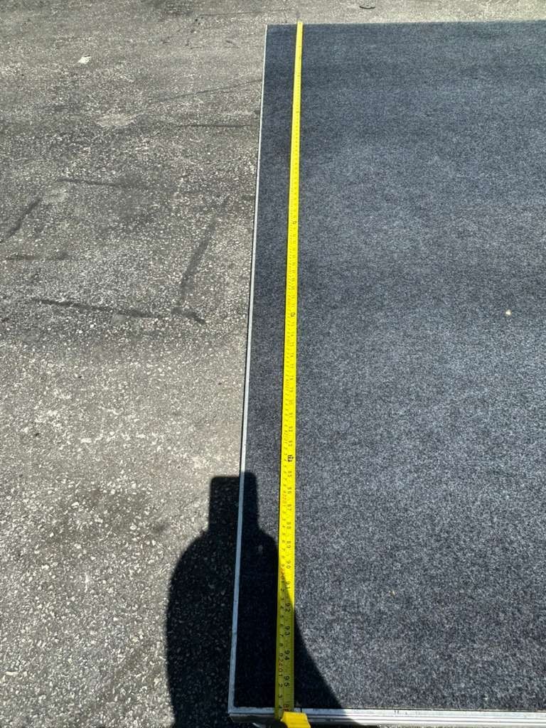 UNBRANDED 4X8FT CARPET STAGE DECK #2114 (FOR ONE ONLY)THS
