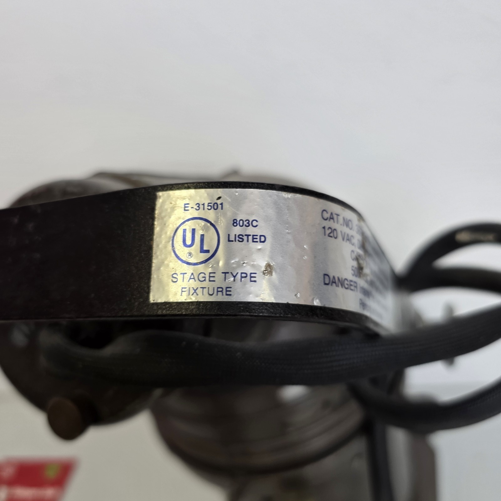 Altman E-31501 Vintage Theater Stage Light Spotlight- Cut Power Cord 120v 500W