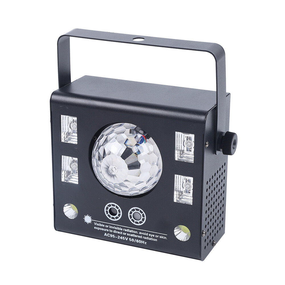 New 4 in 1 Mixed LED Light Party DJ Disco Lights Effect Pattern Strobe Light