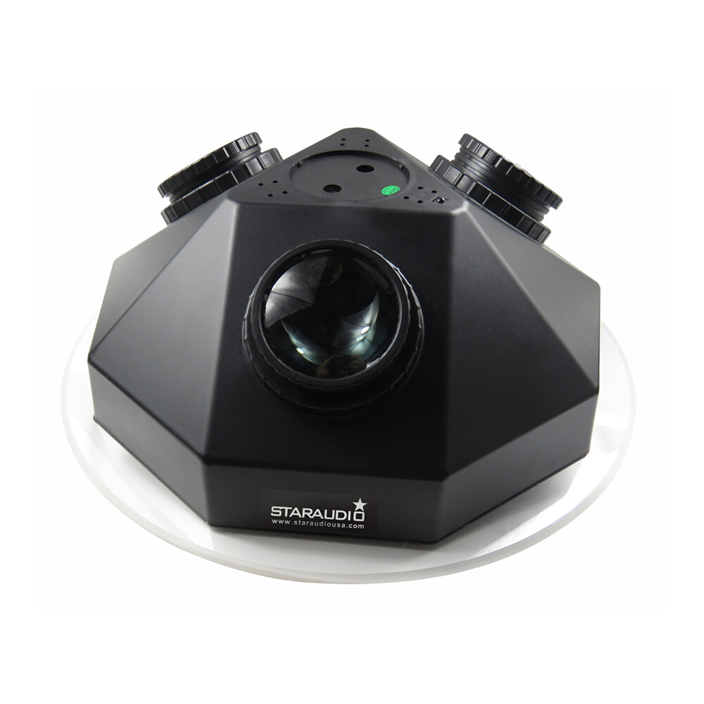 Laser Projector LED Lighting 48 Patterns Gobos, Music Activated KTV Light System