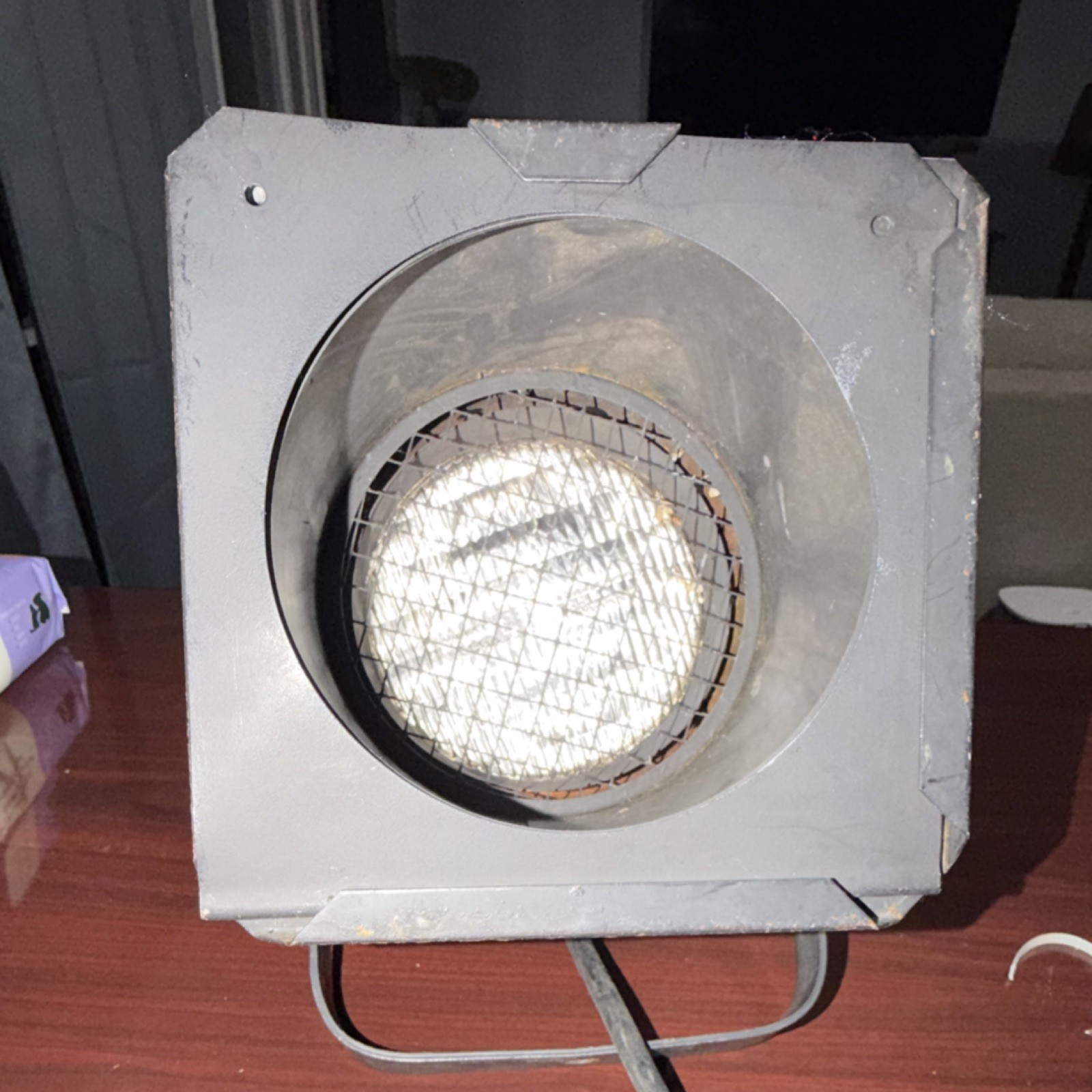 Vintage PAR Incandescent Stage Light Spot with Mounting Bracket (Tested)