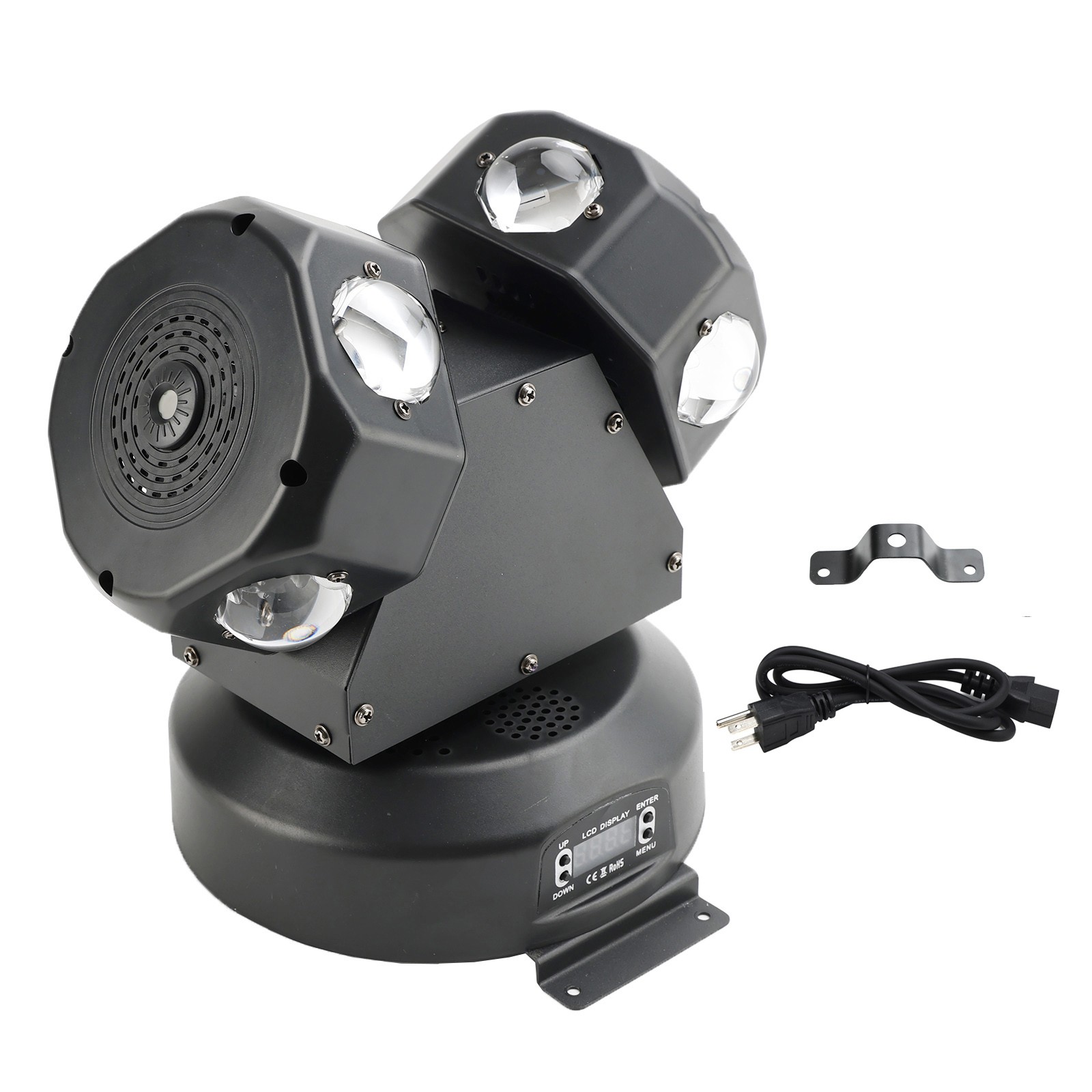 120W Moving Head Light 8 LED Rotating Beam Light RGBW Stage Light DJ Lighting US
