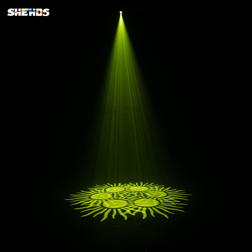 6Pcs 100W LED Spot Beam Moving Head Light RGBW Gobo DMX For DJ Disco Club Bar