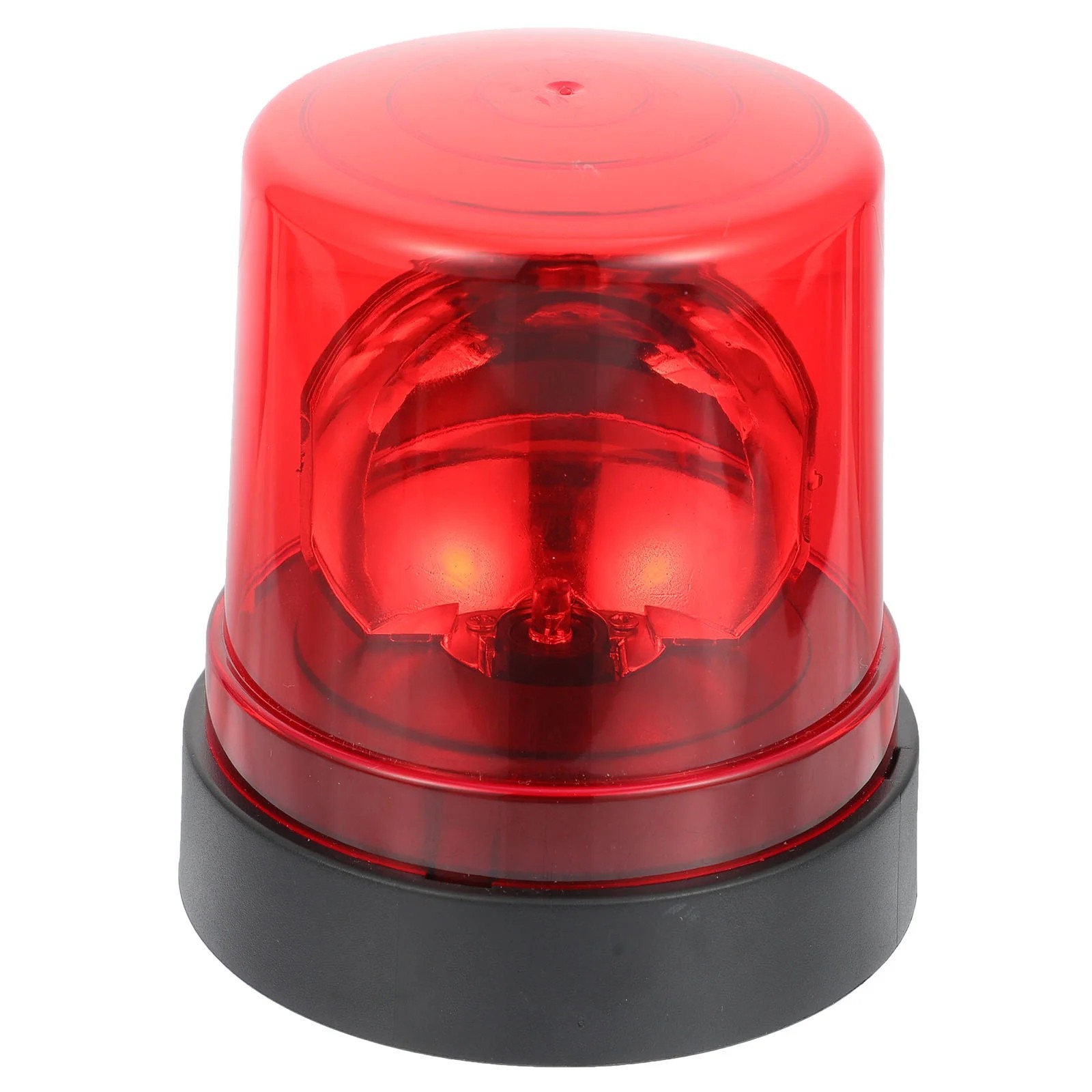 Rotating Red Flashing Police Light Beacon Party Lamp DJ Strobe Light Disco Ball
