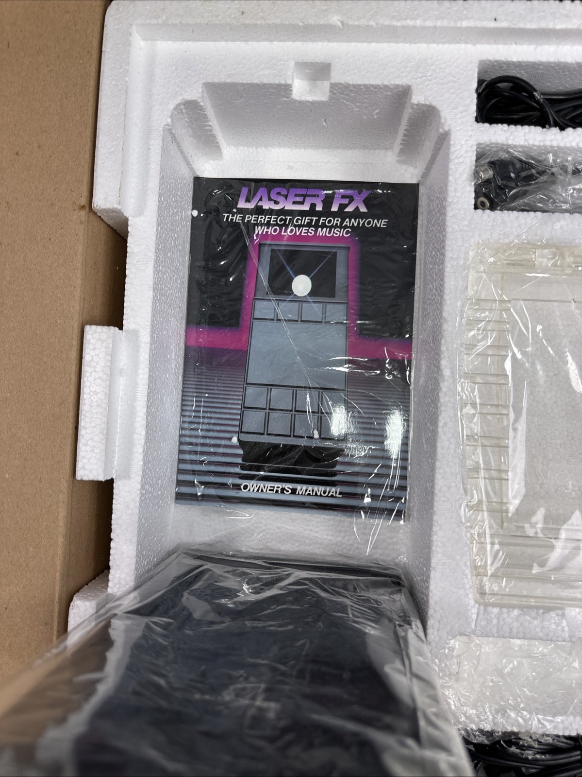 Vintage 1980s DJ LASER FX Stereo Visual Music Sound Activated Laser Light Show