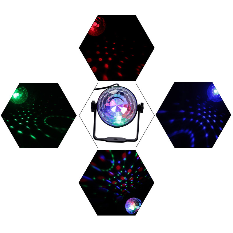 New Mini Laser Stage Light LED Lighting Projector Moving DJ Party Christmas Lamp